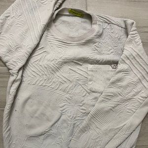 Vintage Authentic White Versace Sweater